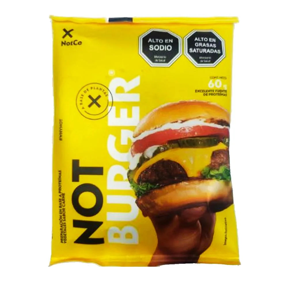 NOT BURGER 60g (SOLO SALA DE VENTAS)