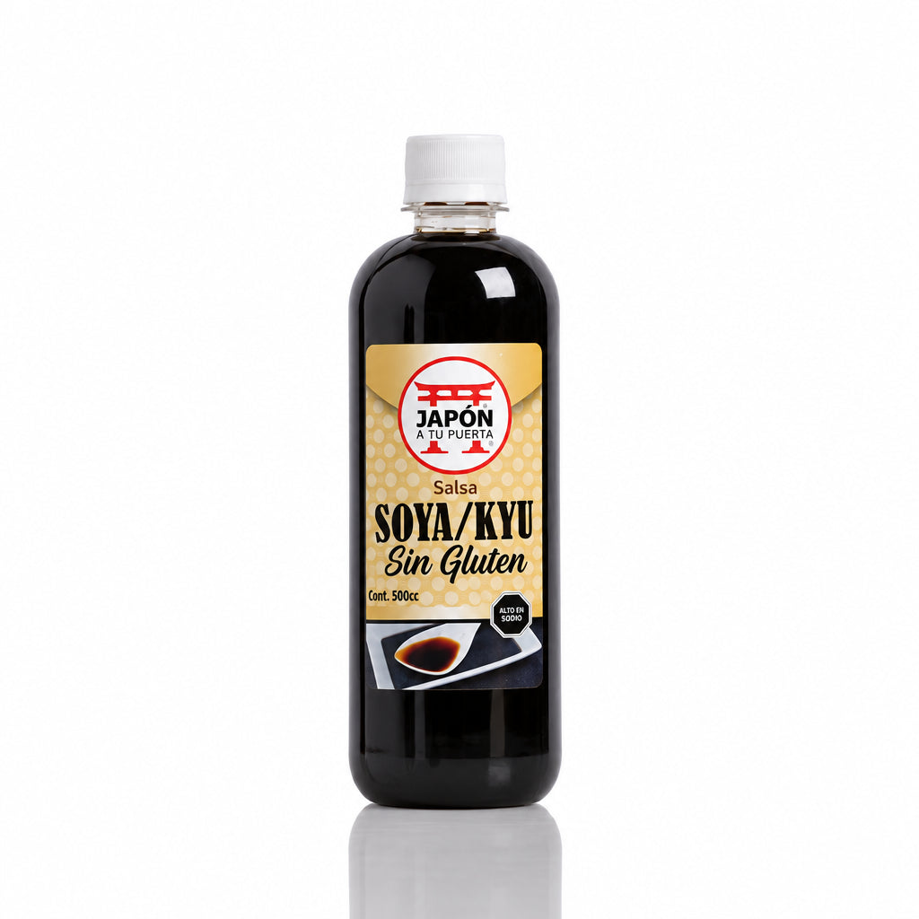 SALSA SOYA KIU SIN GLUTEN 500ML
