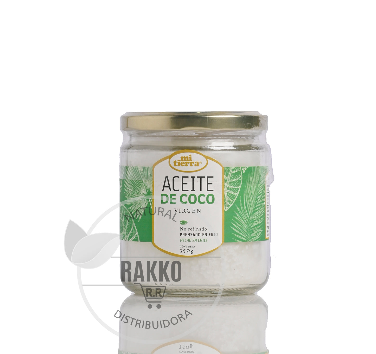 ACEITE DE COCO VIRGEN VEGANO SIN GLUTEN MI TIERRA 350g Liquidación 06.01.2026