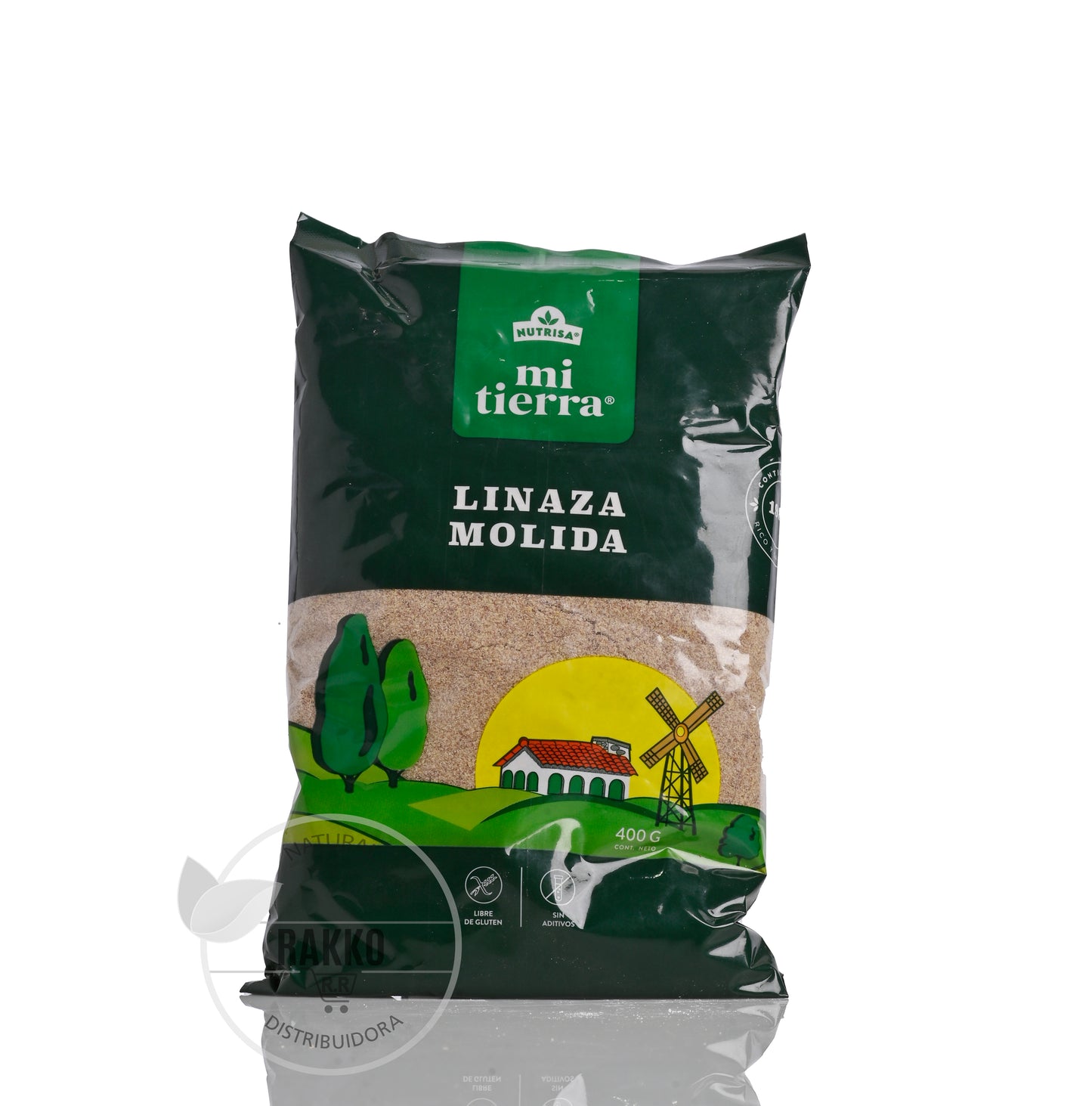 LINAZA MOLIDA SIN GLUTEN MI TIERRA 400g