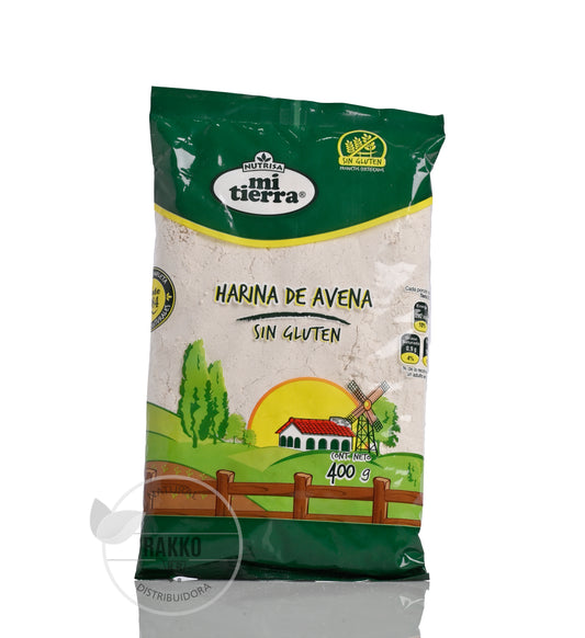 HARINA DE AVENA  SIN GLUTEN MI TIERRA  400g