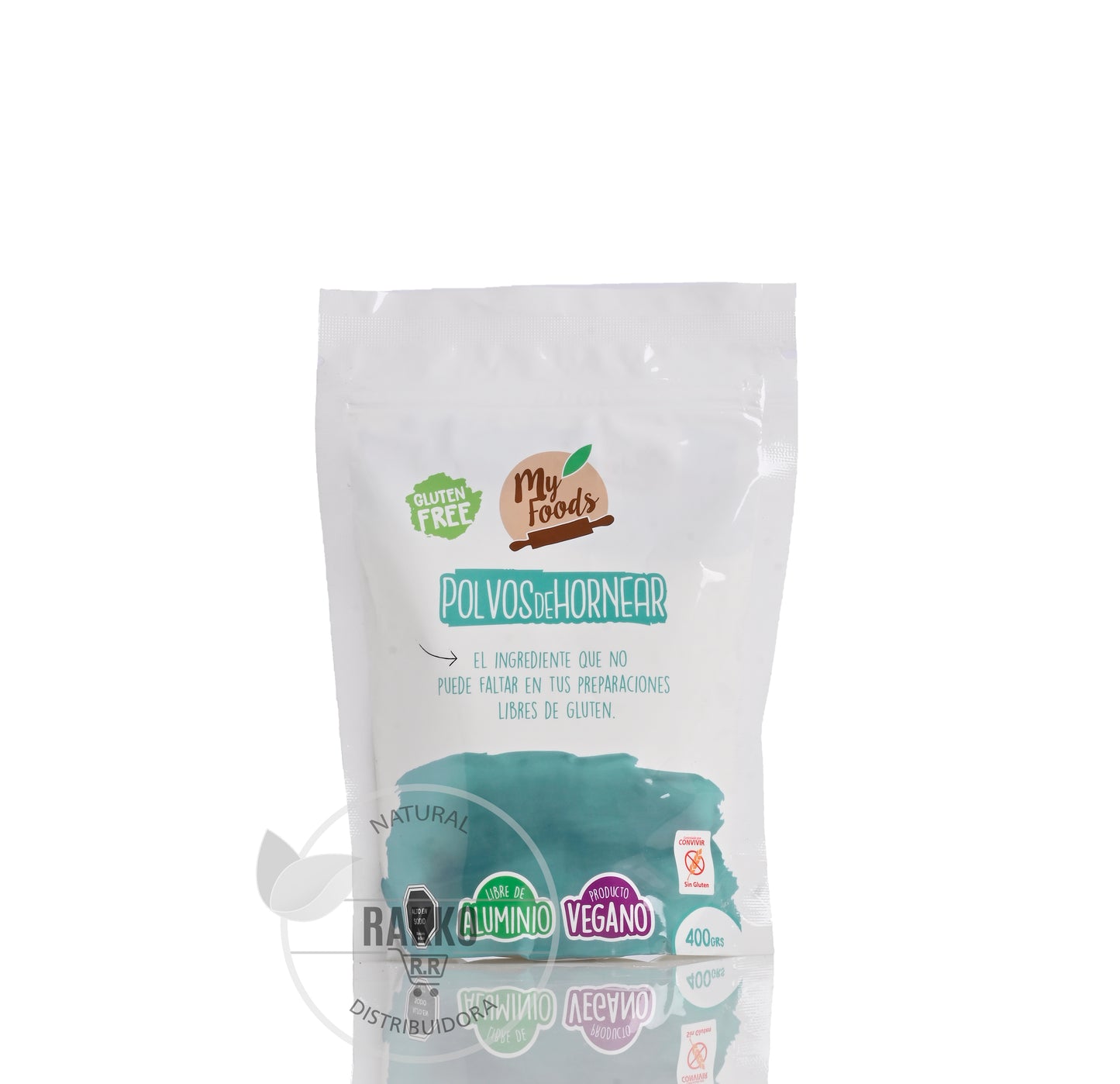 POLVO DE HORNEAR LEUDANTE SIN GLUTEN 400g