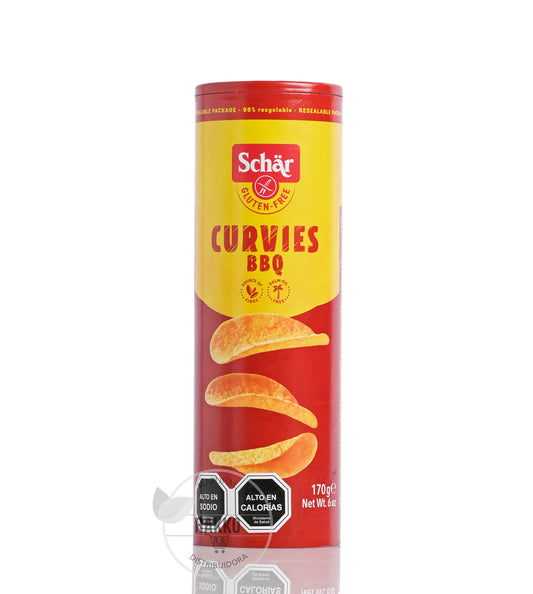 PAPAS FRITAS SABOR SALSA BARBACOA SIN GLUTEN SCHAR 170g