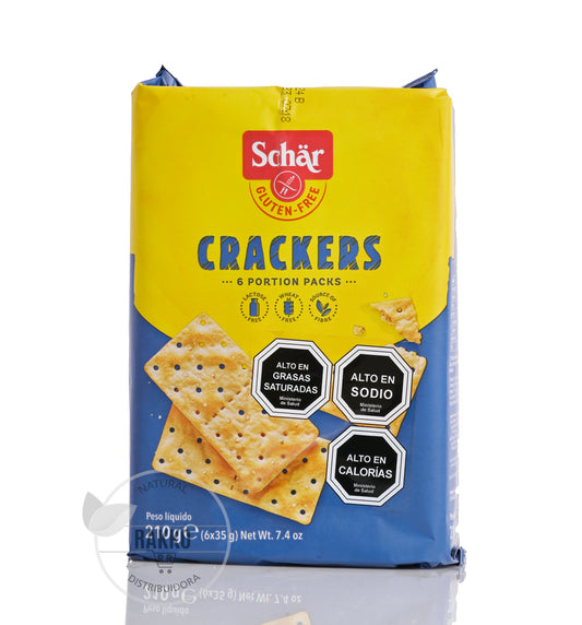 GALLETAS CRACKER SIN GLUTEN SCHAR 210g