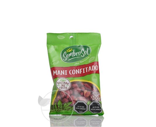 MANI CONFITADO SIN GLUTEN SEMBRASOL 100g