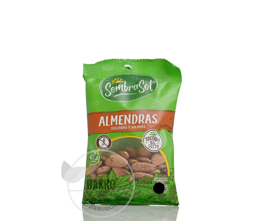 ALMENDRAS TOSTADAS Y SALADAS SIN GLUTEN SEMBRASOL 50g