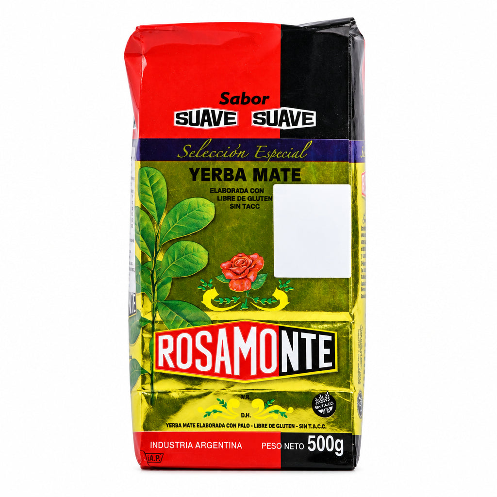 YERBA MATE ROSAMONTE SUAVE SELECCIÓN ESPECIAL 500G