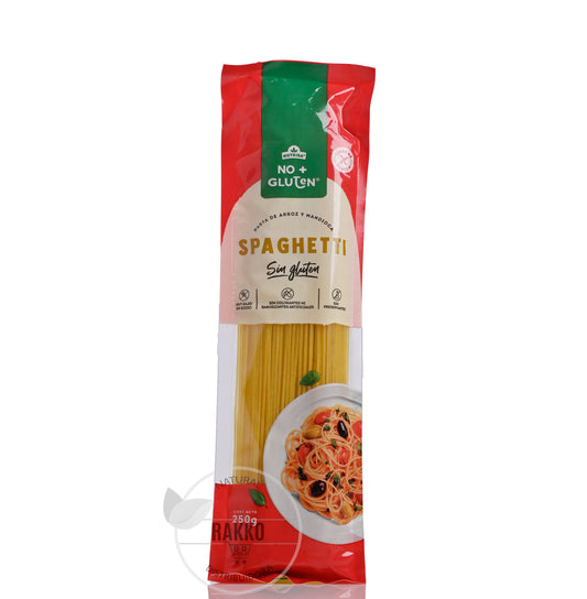 PASTA SPAGHETTI SIN GLUTEN NO + GLUTEN250g