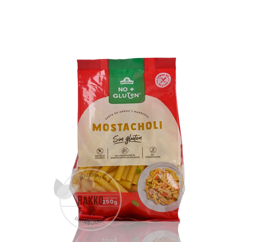 PASTA MOSTACHOLI SIN GLUTEN NO + GLUTEN 250g