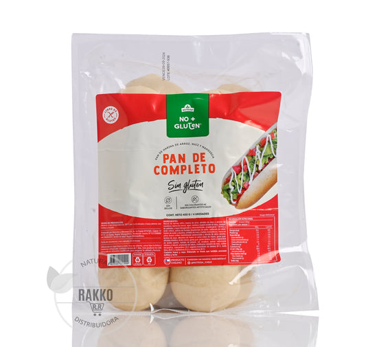 PAN DE COMPLETO SIN GLUTEN NUTRISA 400g