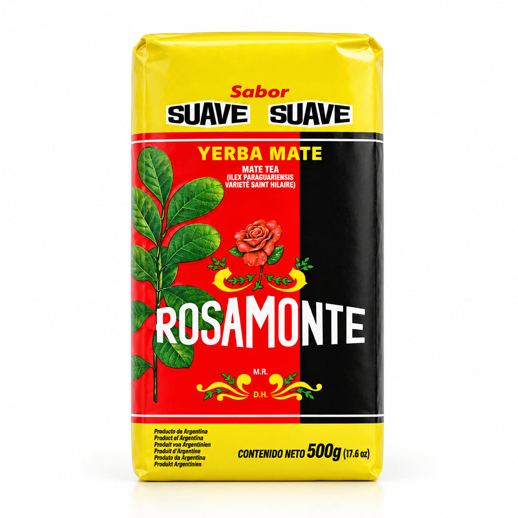 YERBA MATE ROSAMONTE SUAVE SIN GLUTEN 500G