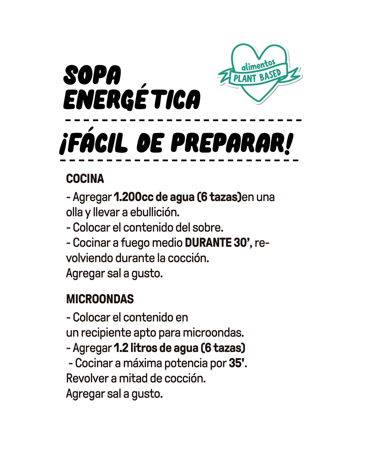 MOLÉ SOPA ENERGETICA VEGANA SIN GLUTEN 150g vencimiento 03/12/2025