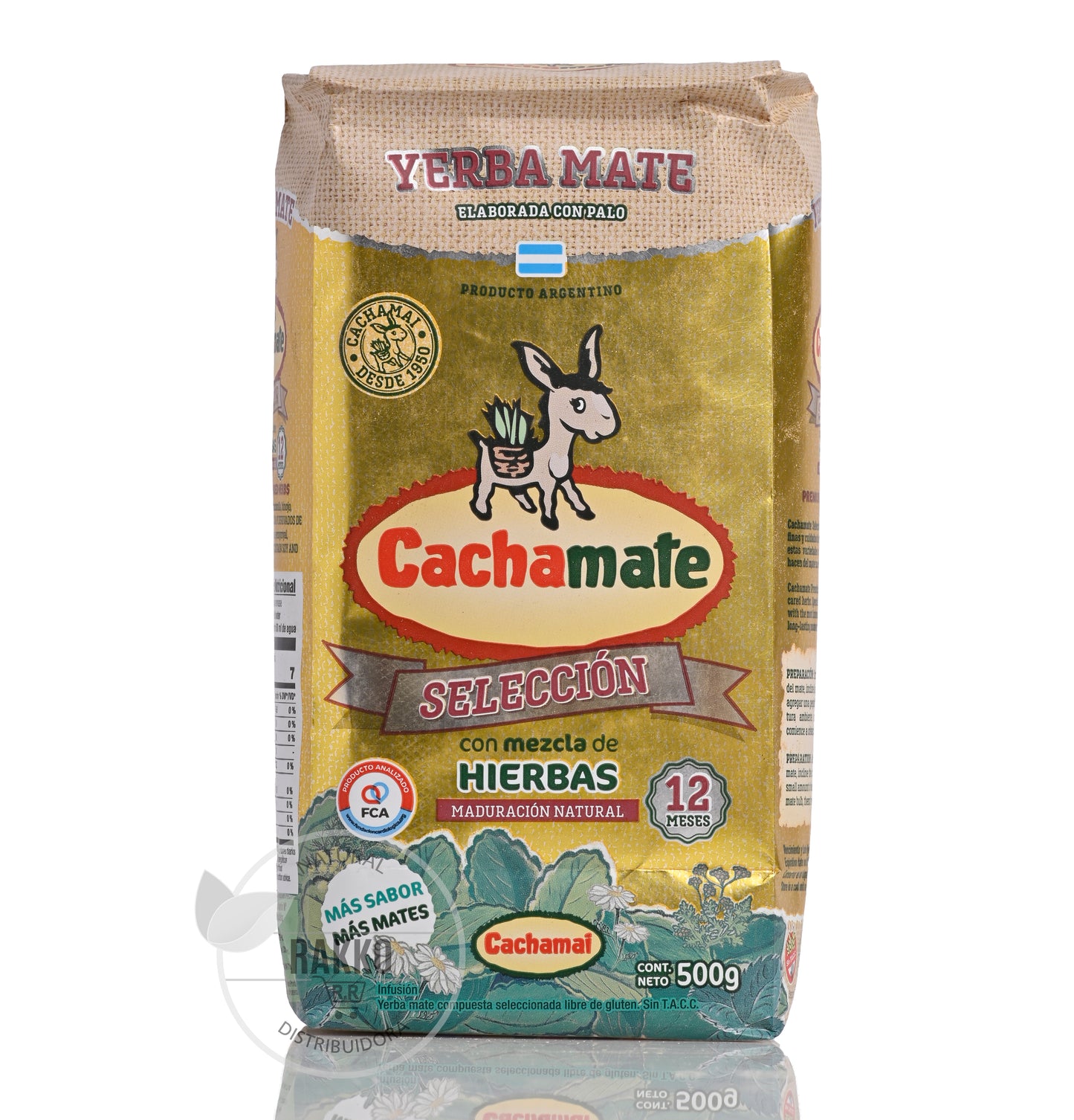 YERBA MATE SELECCIÓN CON MEZCLA DE HIERBAS 500g