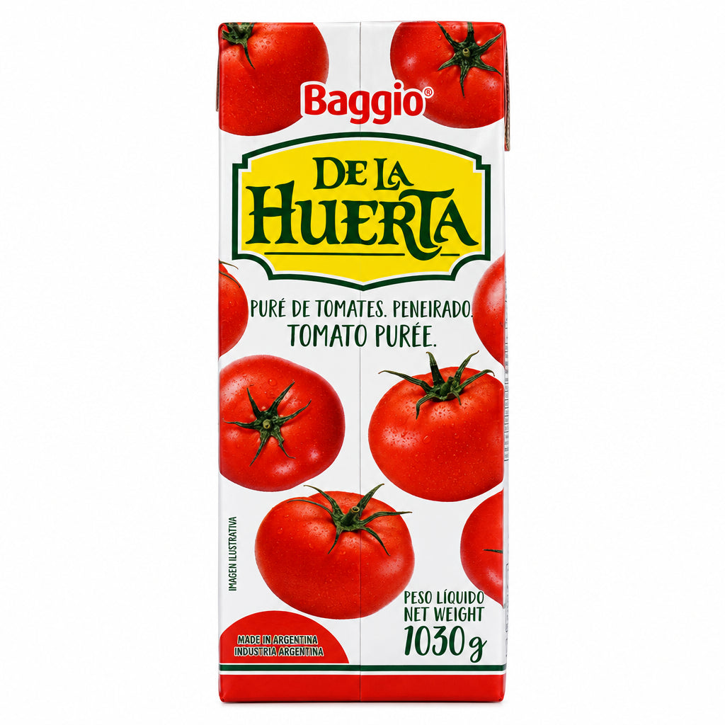 PURÉ DE TOMATES DE LA HUERTA SIN GLUTEN 1030G