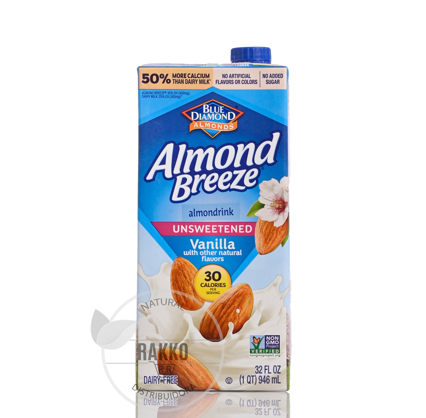 BEBIDA VEGETAL ALMENDRAS VAINILLA SIN AZUCAR SIN GLUTEN 946ml liquidacion 15/10/2025