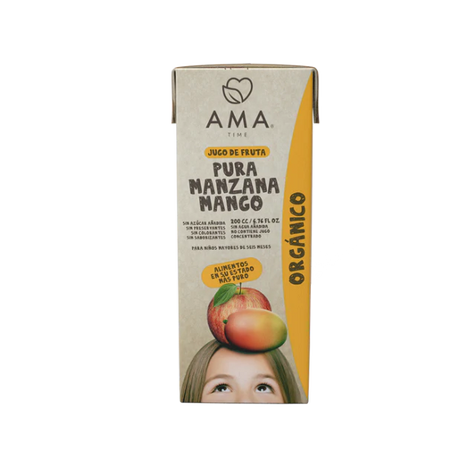 AMA JUGO MANZANA MANGO ORGANICO 200ML