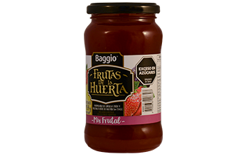 MERMELADA MIX FRUTAL SIN GLUTEN BAGGIO 454g