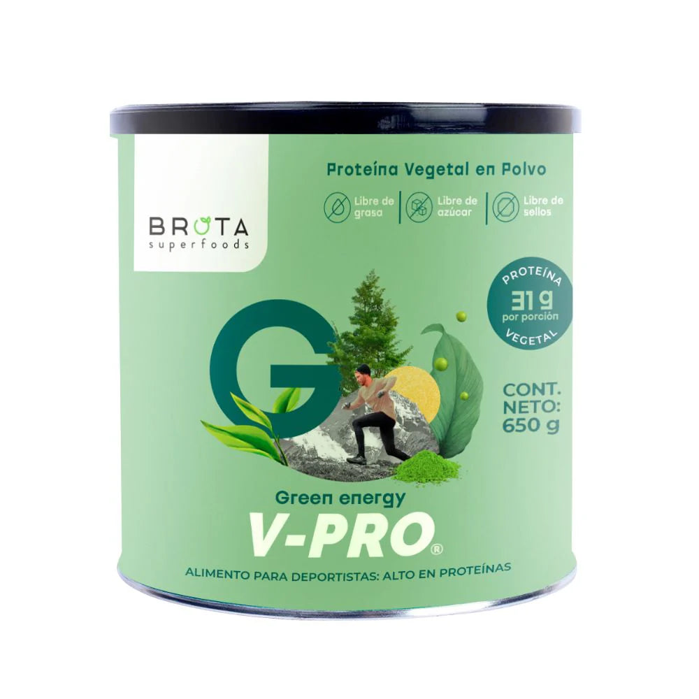 PROTEINA V-PRO GREEN ENERGY VEGAN 650g