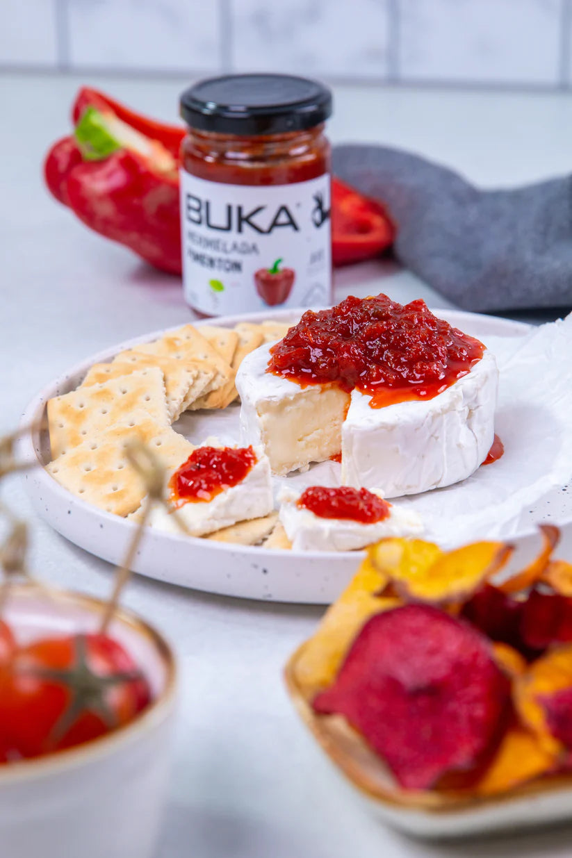 BUKA MERMELADA PIMENTON ROJO SIN GLUTEN VEGANA 160g