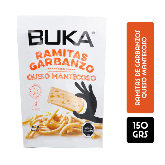 BUKA RAMITAS DE GARNANZOS SIN GLUTEN 150g