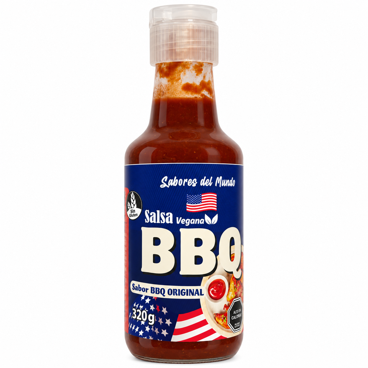 JAPON A TU MESA SALSA BBQ ORIGINAL 320g SIN GLUTEN