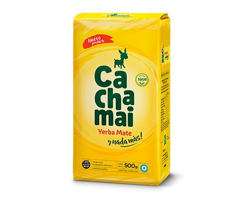 YERBA MATE CACHAMATE TRADICIONAL SIN GLUTEN 500g