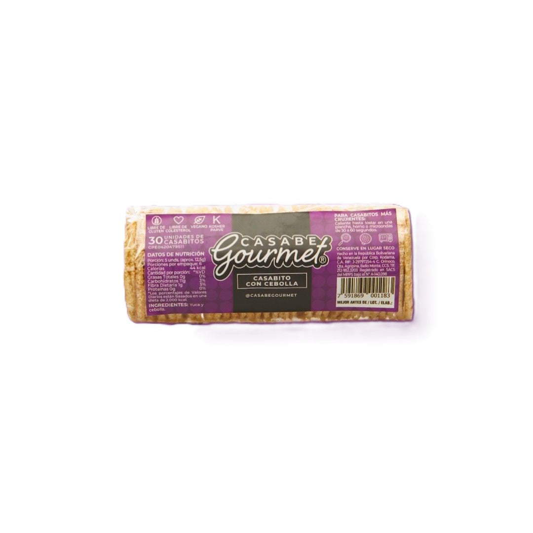 CASABITO CON CEBOLLA SIN GLUTEN 75g