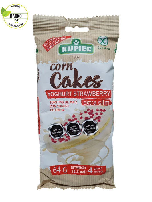 CORN CAKES YOGHURT FRESA KUPIEC 62g