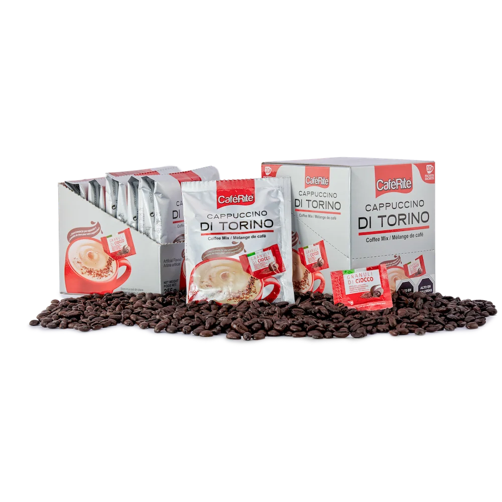 CAFE INSTANTANEO CAPPUCCINO CHOCOLATE DARK DISPLAY 10UN 225g