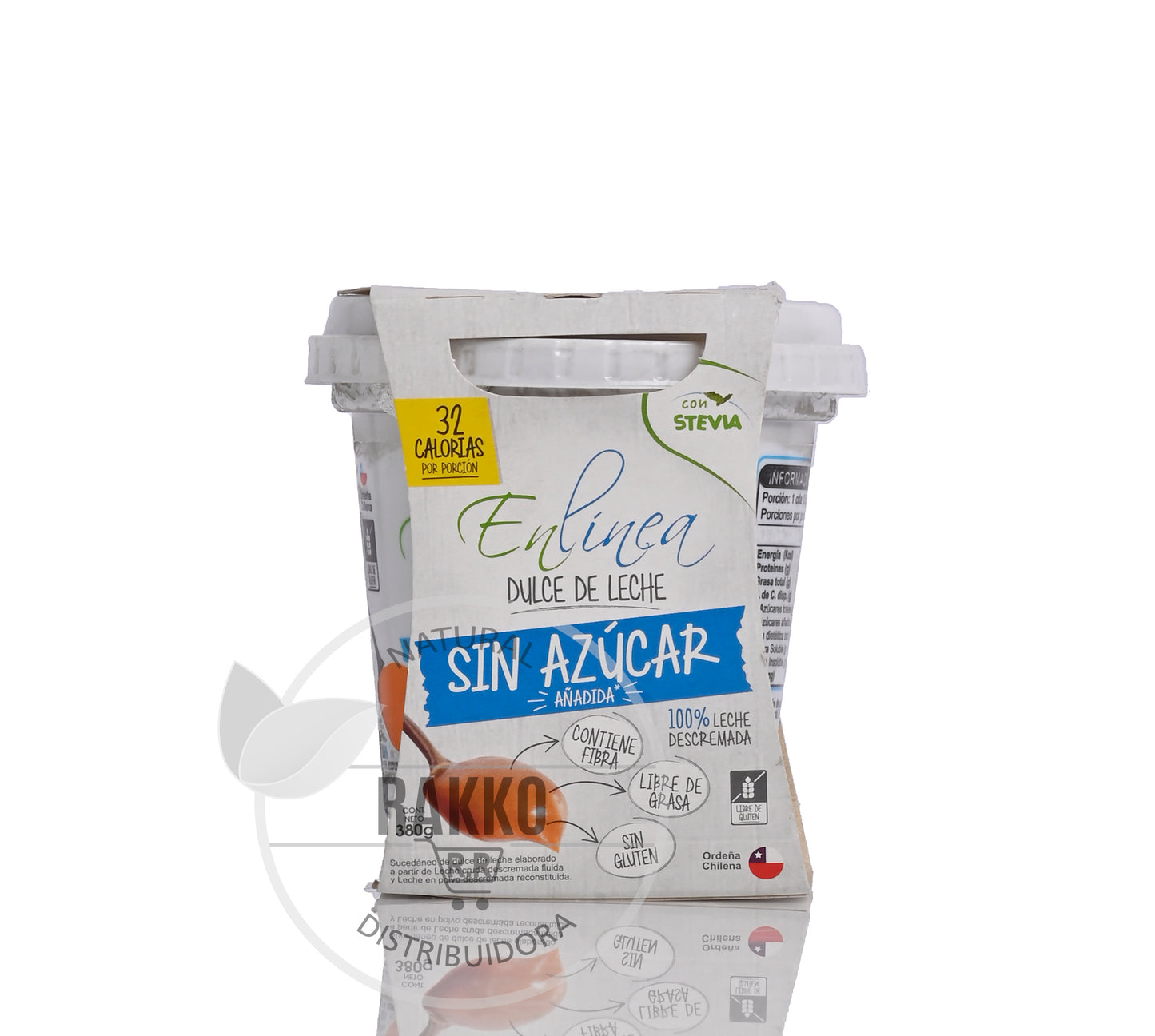 EN LINEA DULCE DE LECHE SIN AZUCAR SIN GLUTEN 380g