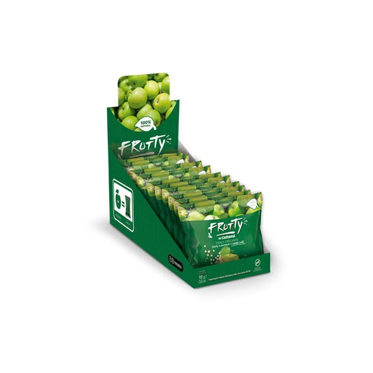 SNACK CROCANTE MANZANA VERDE DESHIDRATADA SIN GLUTEN FRUTTY 18g PACK 10un
