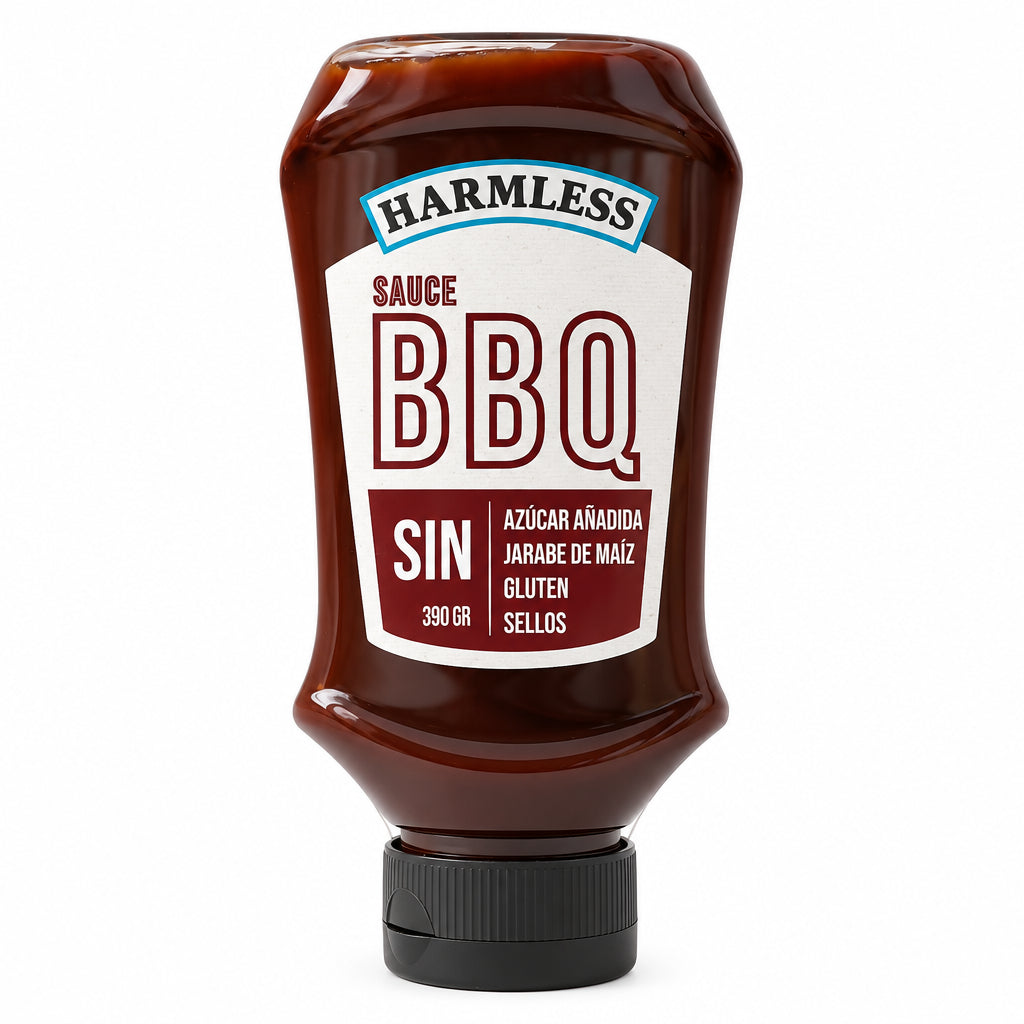 SALSA BBQ SIN AZUCAR SIN GLUTEN HARMLESS 390g