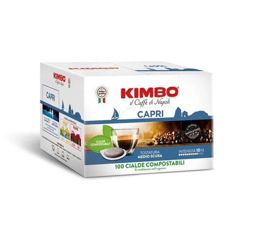 KIMBO CAFE CIALDE CAPRI 50 PODS CAFETERA (ESE)
