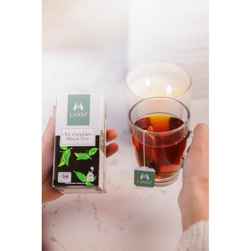 LANDI TÉ NEGRO CEYLÁN SIN GLUTEN 20bolsitas