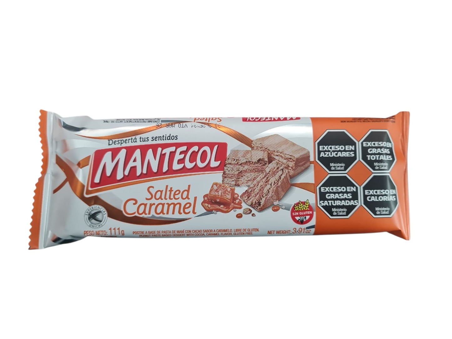 MANTECOL SALTED CARAMEL SIN GLUTEN 111g