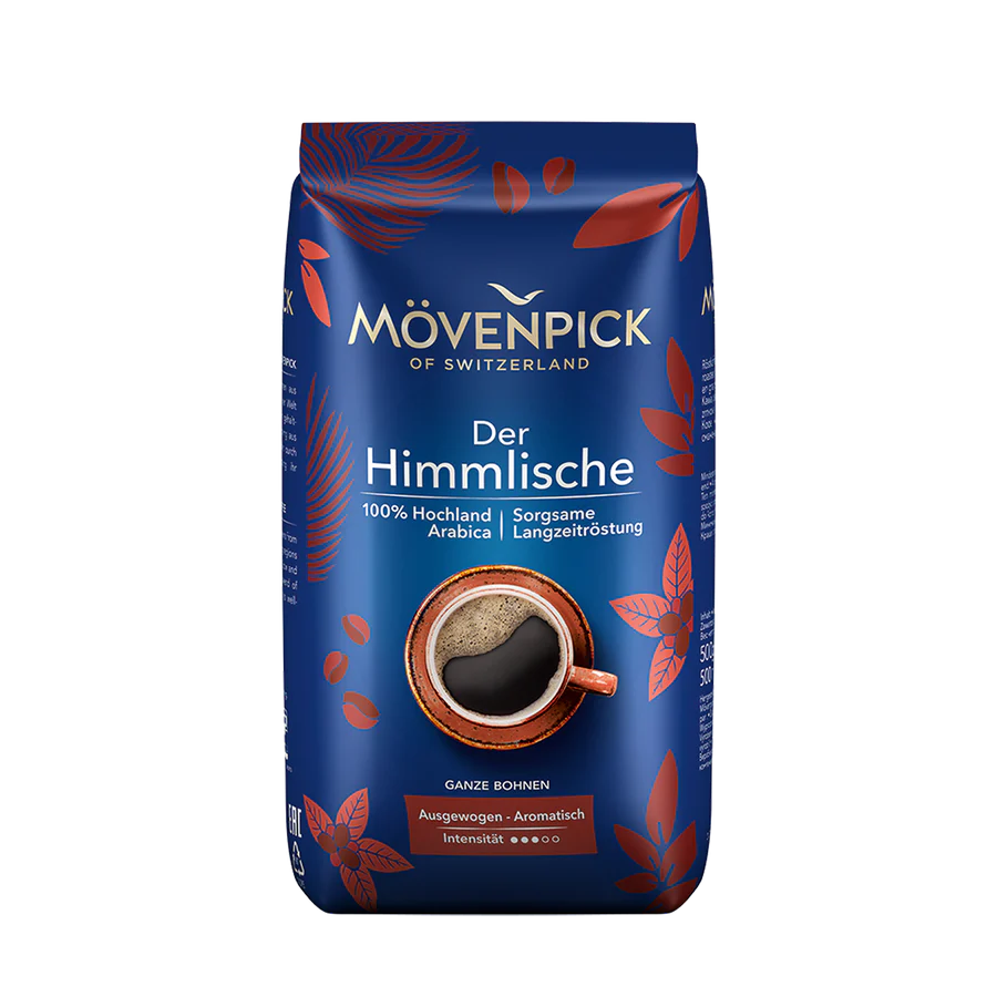 CAFE GRANO MOLIDO DER HIMMLISCHE 100% ARABICA MOVENPICK 500g
