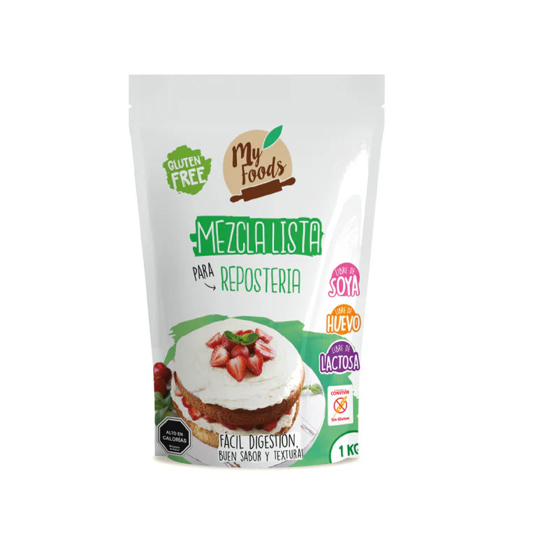 MEZCLA LISTA PARA REPOSTERIA SIN GLUTEN 1KL