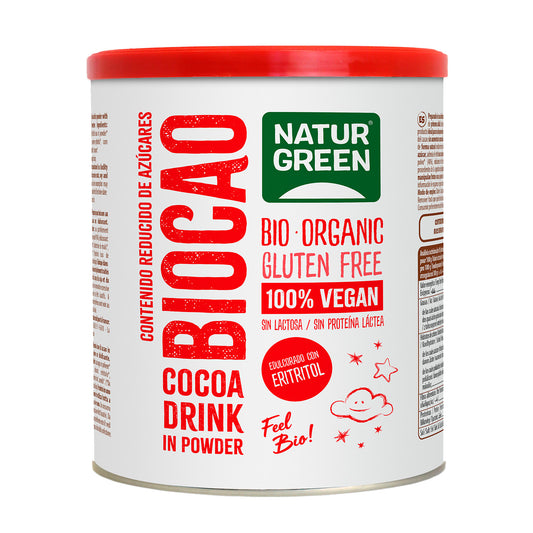 CACAO ORGANICO SIN GLUTEN 400g liquidacion 28/07/2025