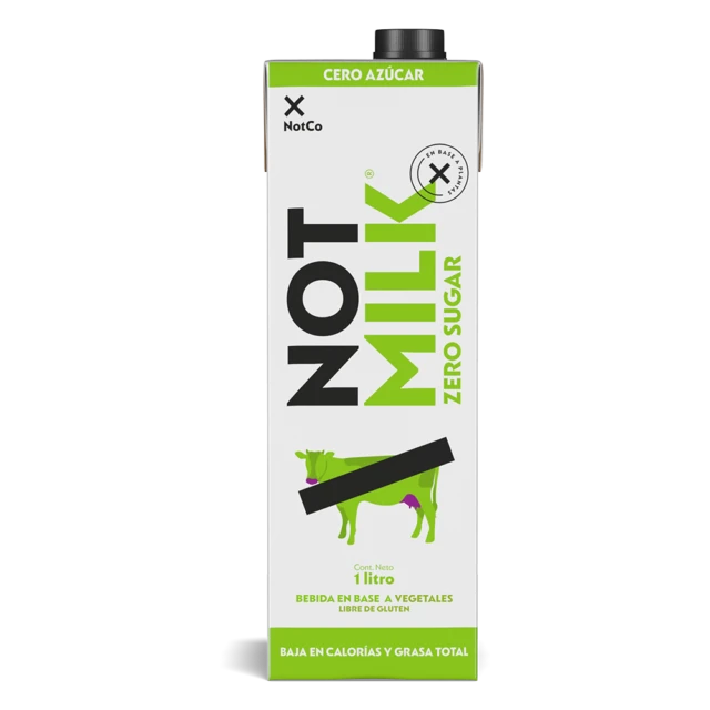 NOT MILK ZERO SIN GLUTEN VEGANA 1LT