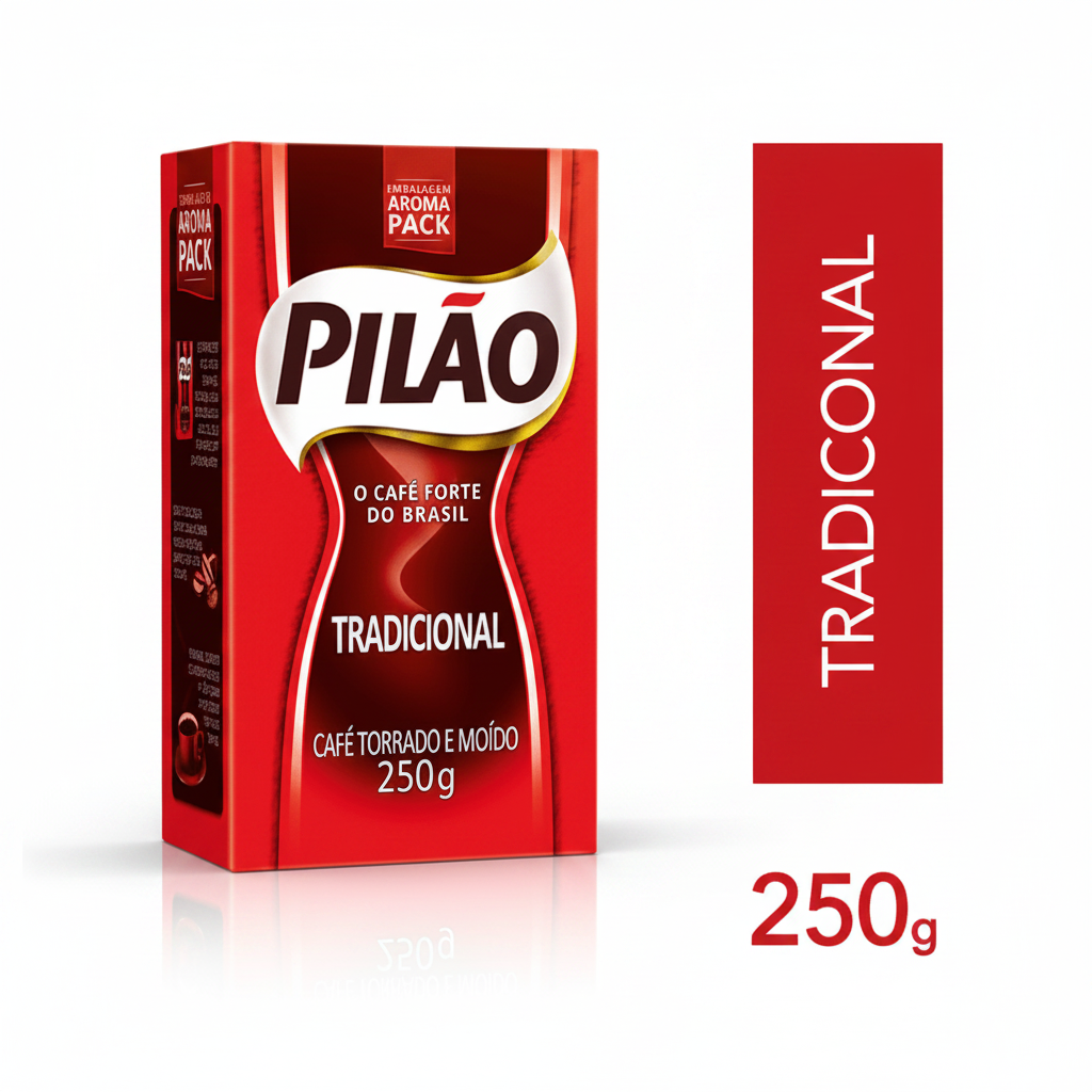 CAFE GRANO MOLIDO TRADICIONAL SIN GLUTEN PILAO 250g