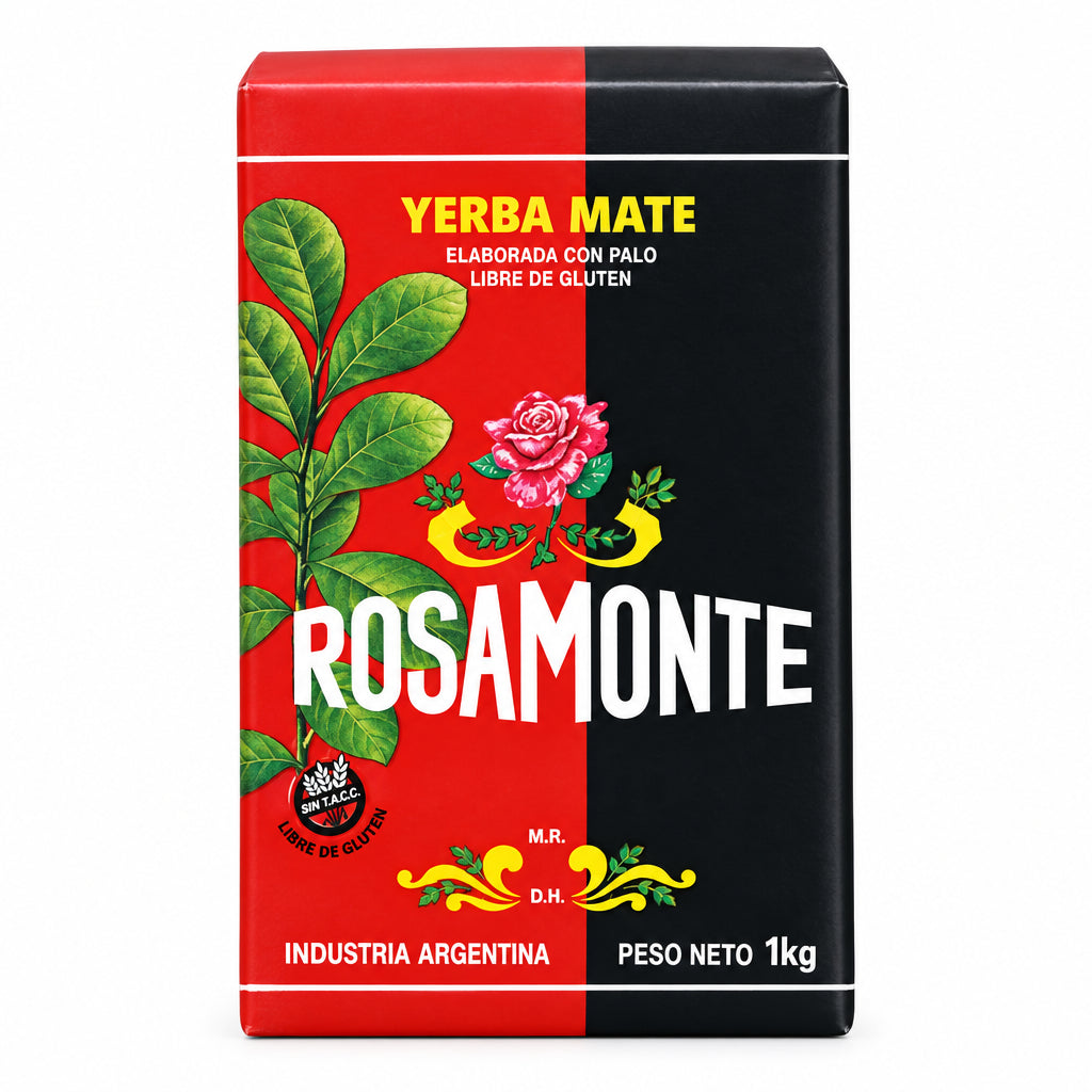 YERBA MATE TRADICIONAL SIN GLUTEN ROSAMONTE 1KL