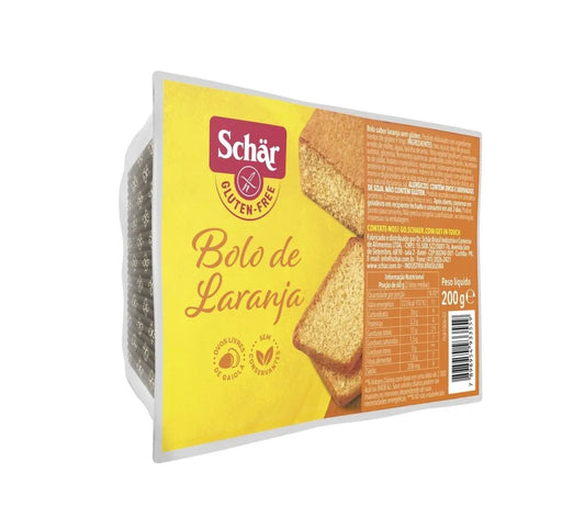 QUEQUE NARANJA SIN GLUTEN SCHAR 200g
