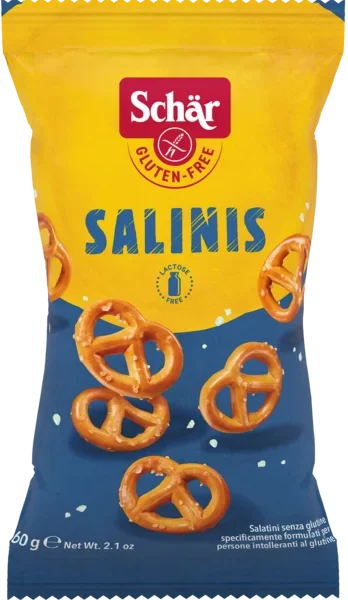 MINI PRETZELS SIN GLUTEN SCHAR 60g