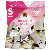 CYBER RAKKO NATURAL SWEET SWITCH MARSHMALLOW TWIST MIX SIN AZUCAR SIN GLUTEN 70g