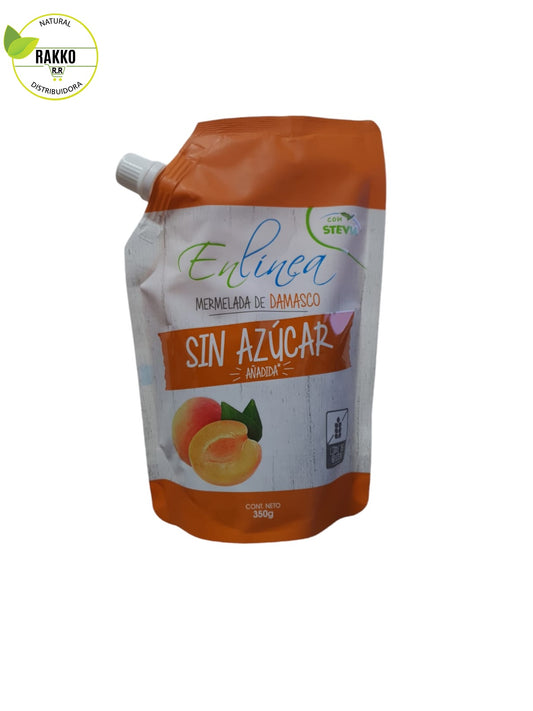 EN LINEA MERMELADA DAMASCO DOY PACK SIN GLUTEN 350g