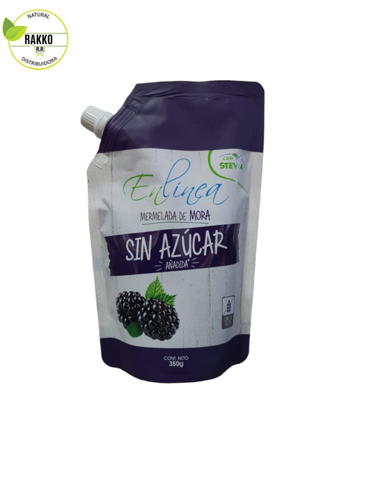 EN LINEA MERMELADA MORA DOY PACK SIN GLUTEN 350g