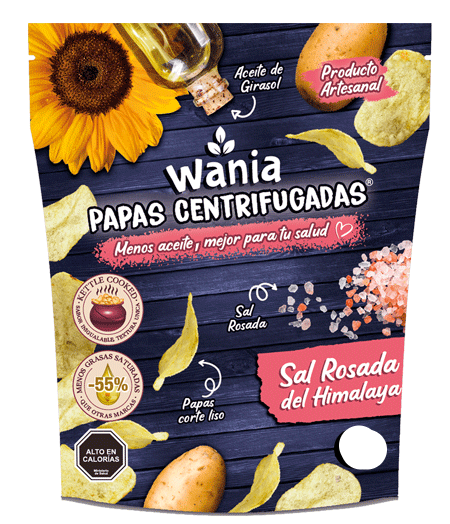 PAPAS CENTRIFUGADAS SIN GLUTEN WANIA 50g