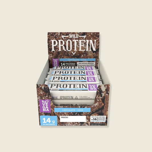 WILD PROTEIN CHOCOLATE COCO VEGANA 45g