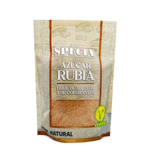AZUCAR RUBIA INTEGRAL SIN GLUTEN VEGANA 500g