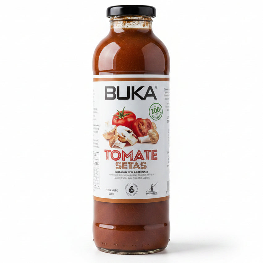 BUKA PASTA DE TOMATE SETAS SIN GLUTEN VEGANO 515g